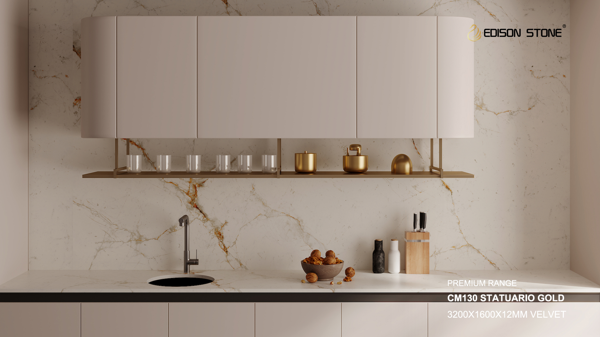 CM130 STATUARIO GOLD-Case CM130 STATUARIO GOLD-Case