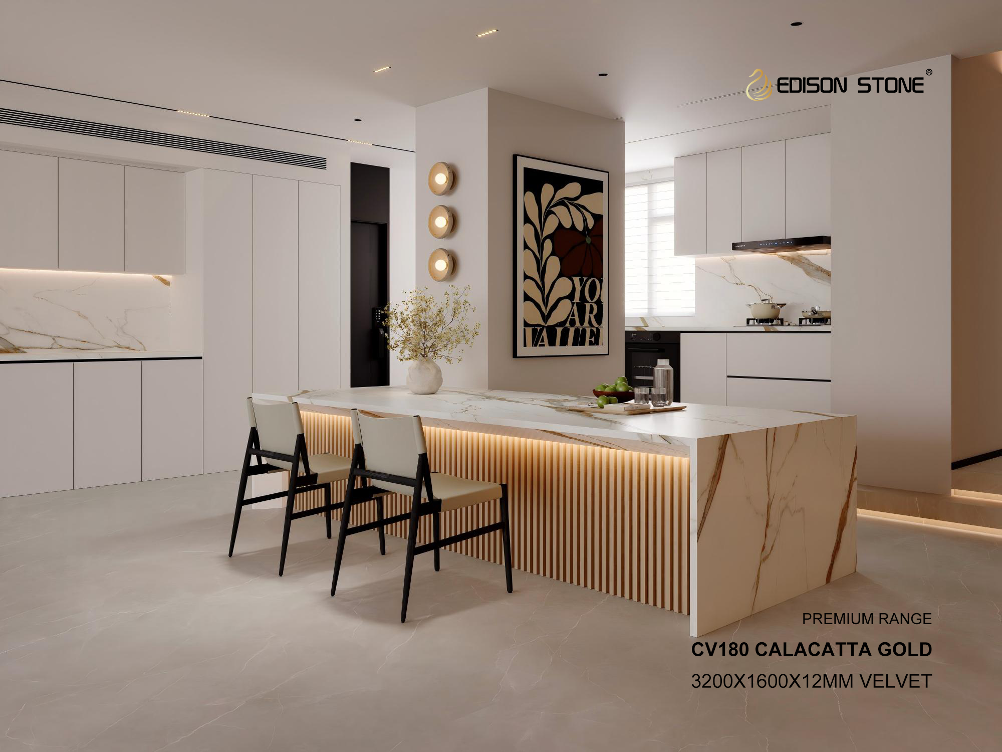 PREMIUM RANGE CV180 CALACATTA GOLD PREMIUM RANGE CV180 CALACATTA GOLD