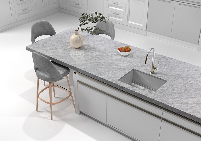 White Marble Kitchen