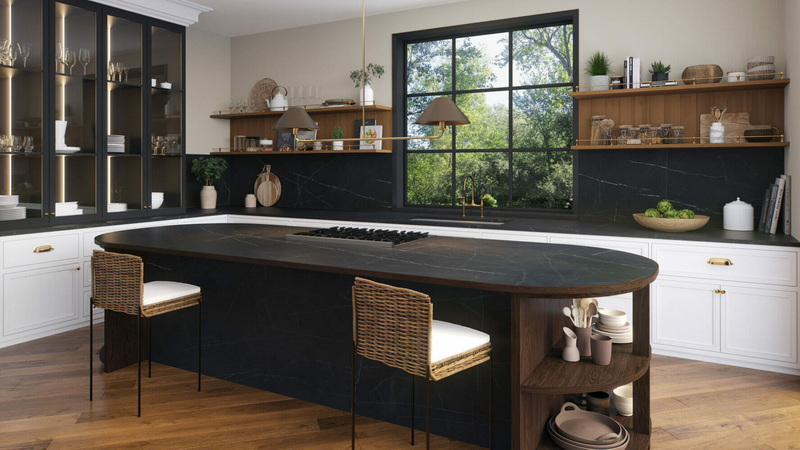 Is Vulcan Noir Porcelain Slab Good for Countertops?