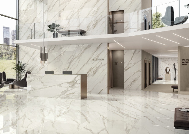 Porcelain Slab Backsplash