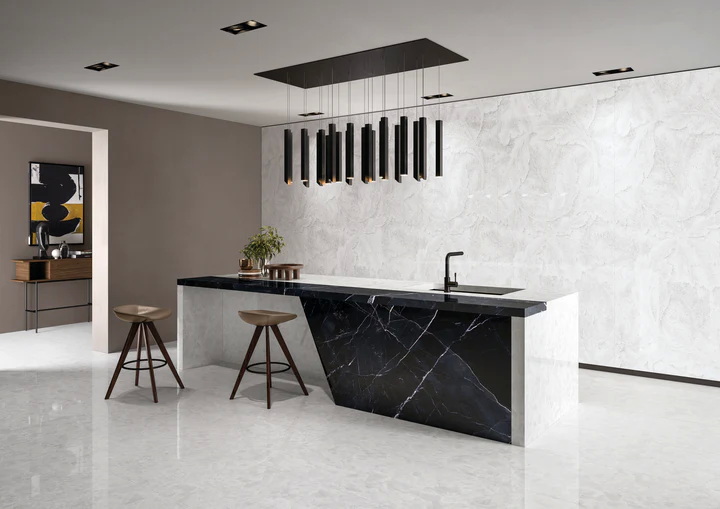 White Porcelain Slab Tile