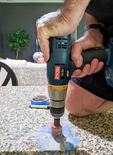 Drill A Hole in Marble Slab_2