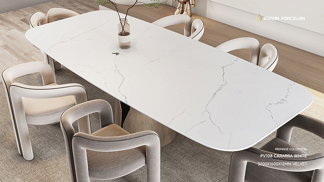 PV108 Cararra White 3200x1600x12mm Case