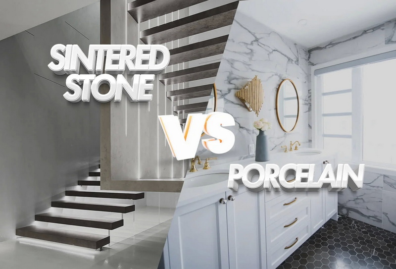 What’s The Difference Between Porcelain Slab And Sintered Stone?