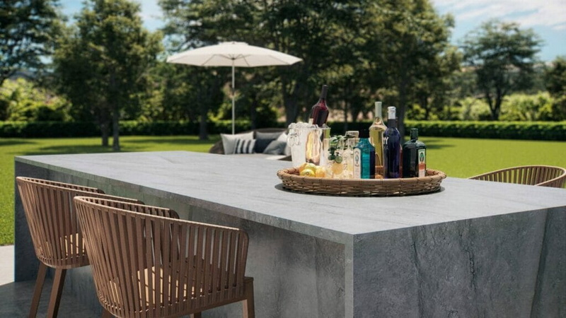 Why Is Porcelain Stone Sintered Slab Ideal for Outdoor Spaces?