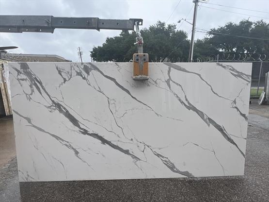 grey and black Porcelain Remnant Slab