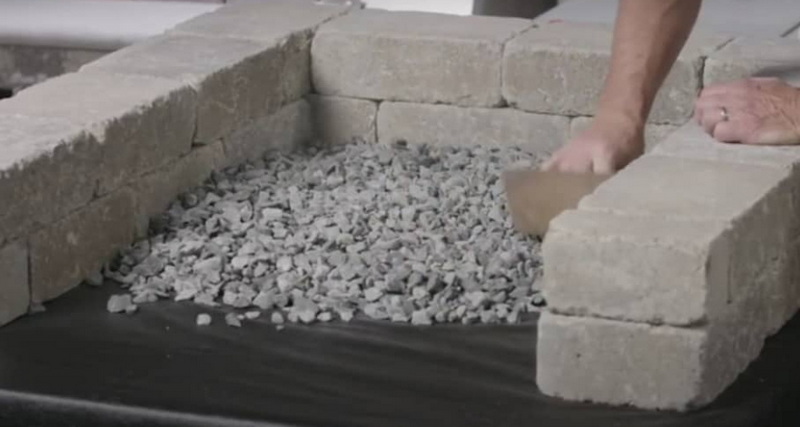 Use Marble Chips under A Concrete Slab_3