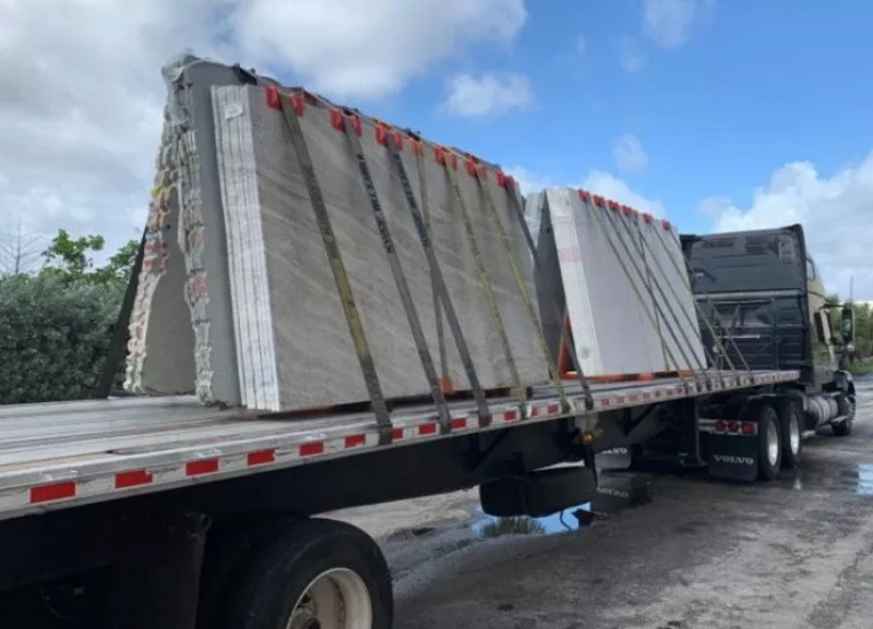 What Angle To Transport Marble Slab?
