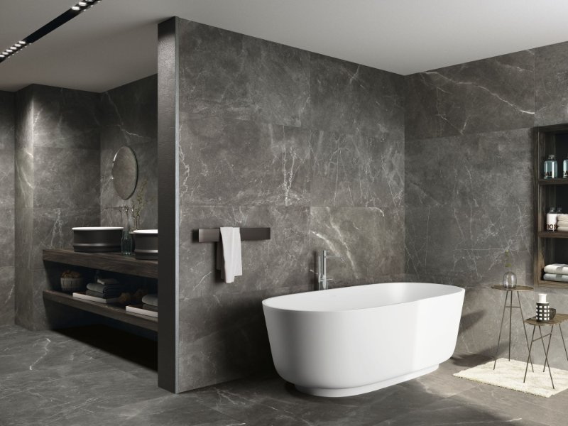 Can Bayona Silver Polished Porcelain Slabs Mimic The Look of Real Marble