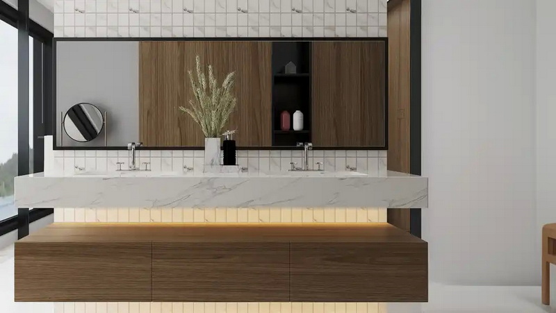 Bathroom Wall Slab