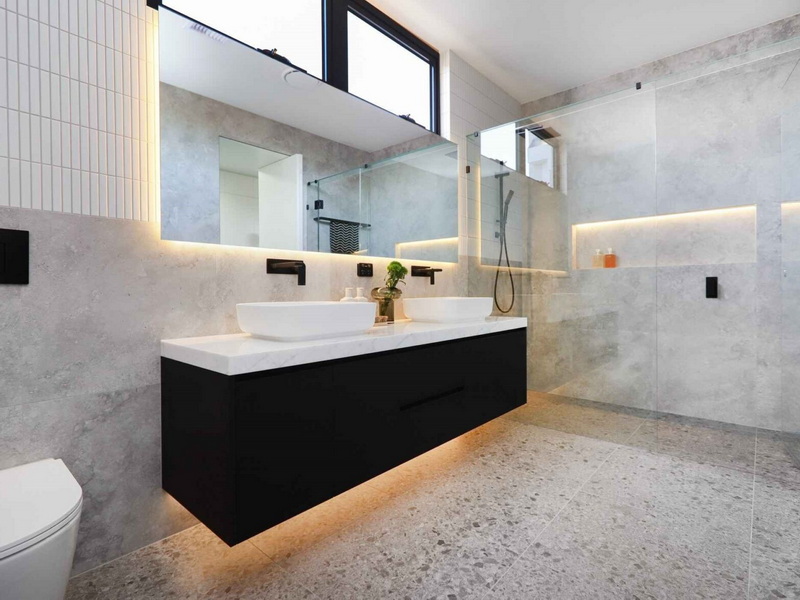 Is Matte Black Porcelain The Best Option for Bathroom Walls