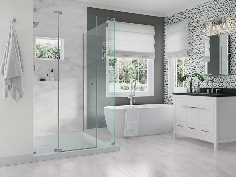 Is Platinum White Porcelain Suitable for Bathroom Walls And Floors?