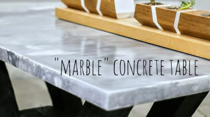 How To Make Marble Slabs From Concrete?