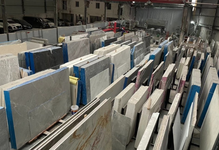 How To Break Up Marble Slab?