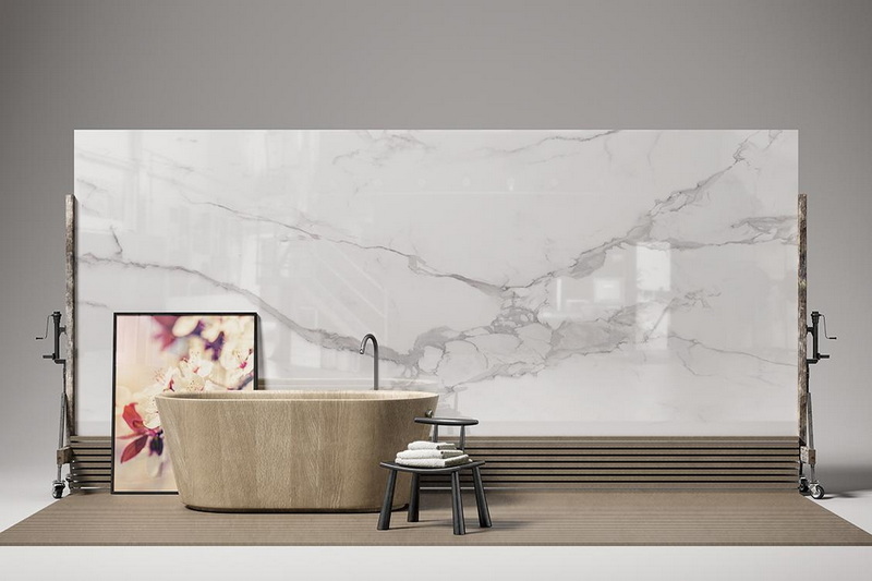 calacatta tile bagno