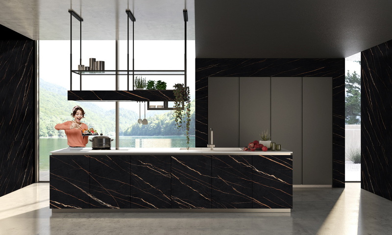 sahara noir Porcelain Slab