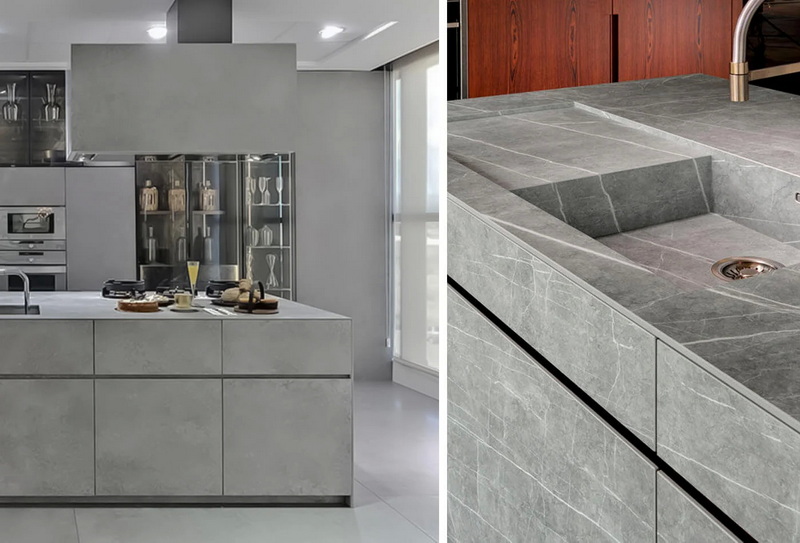 Is A Brown Polished Porcelain Sintered Slab Better Than Natural Stone