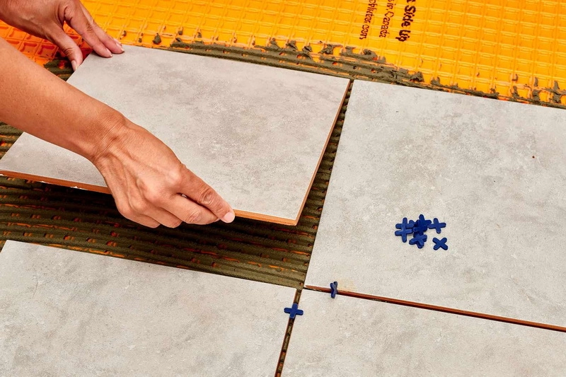 Large Format Tile Install