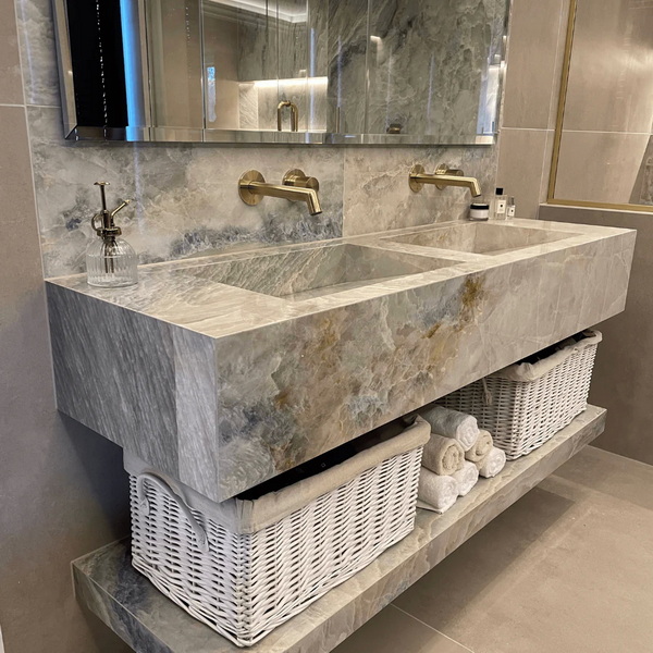 How Durable Is A Porcelain Slab Sink Compared To Other Materials?