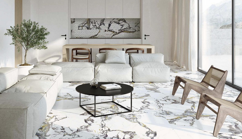 Which Is Better: Porcelain Marble Glossy Slab Or Quartz Stone?