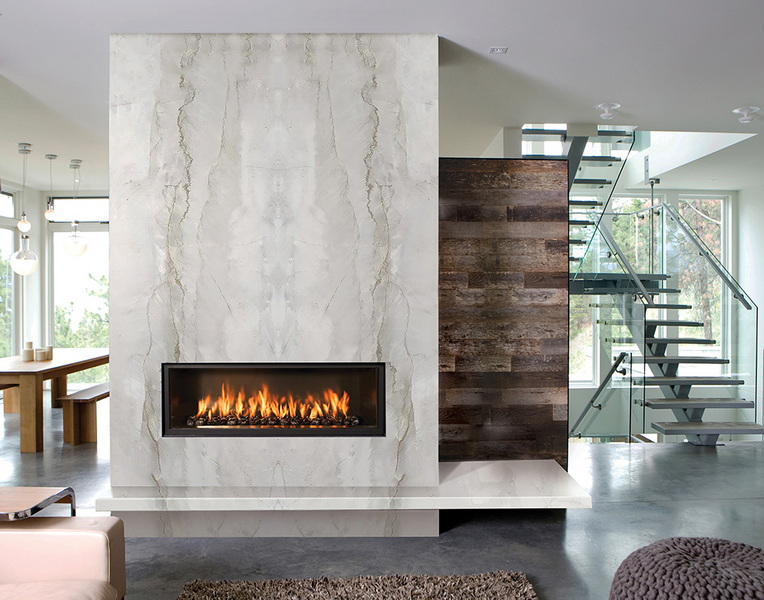 Can MSI Statuario Porcelain Slabs Be Used for Fireplace Surrounds