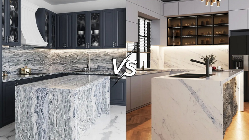 granite countertops vs quartz countertops 