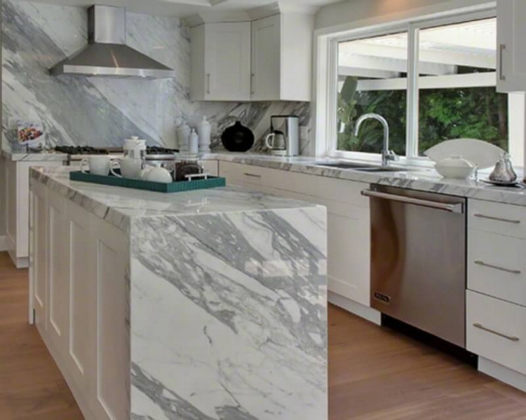 why does the cost of marble countertops