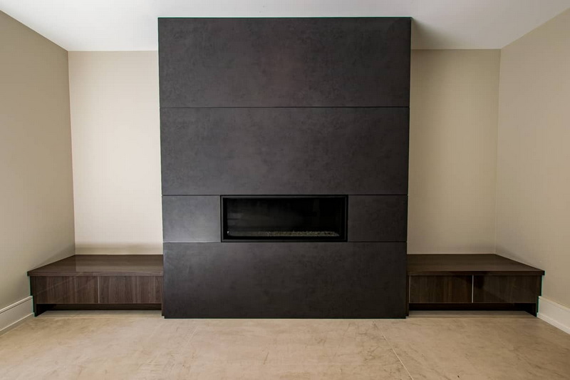 Assaluto Porcelain Fireplace
