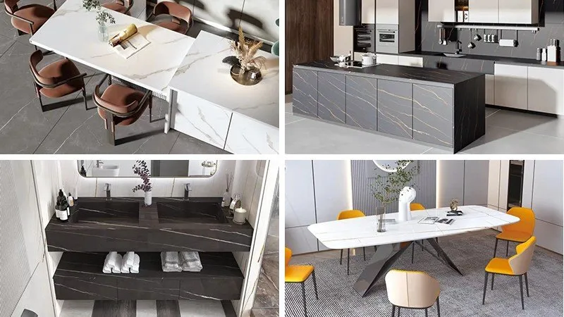 Sintered White Stone Slab Vs. Porcelain: Which One Is Right for You?