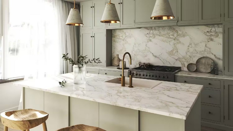 kitchen porcelain countertop