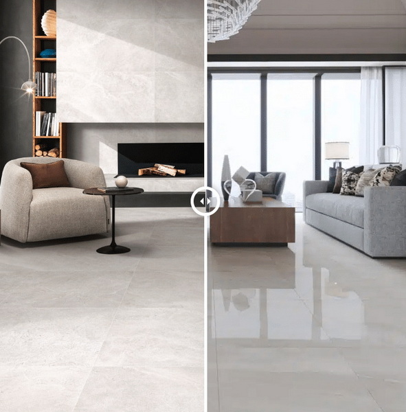 Matte vs Gloss tiles