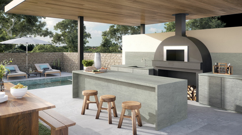 White Porcelain Countertop