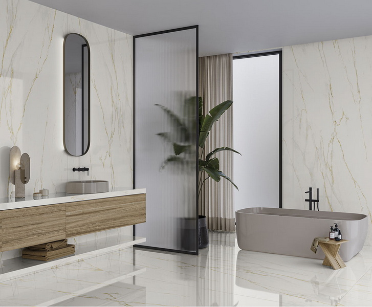 Which Interior Styles Work Best with Porcelain Calacatta Slab Rex