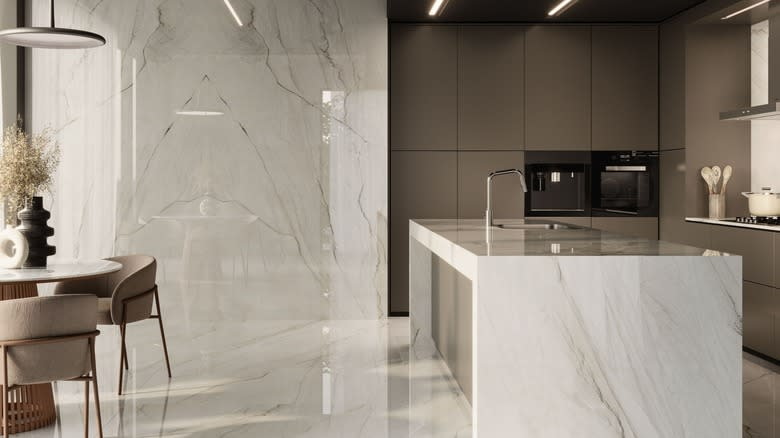 How Durable Is A Faux Marble Porcelain Slab in Daily Use