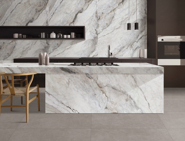 How Does Calacatta Sintered Stone Enhance Your Home's Aesthetic Appeal?