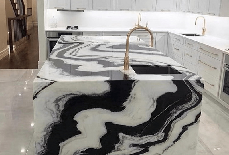 White Panda Marble The Fantastic Combination of Black and White