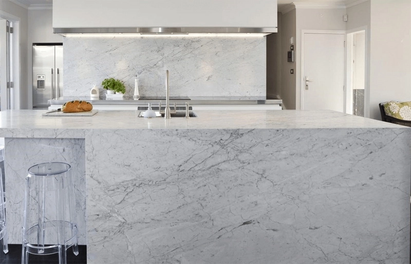 carrara marble overhyped