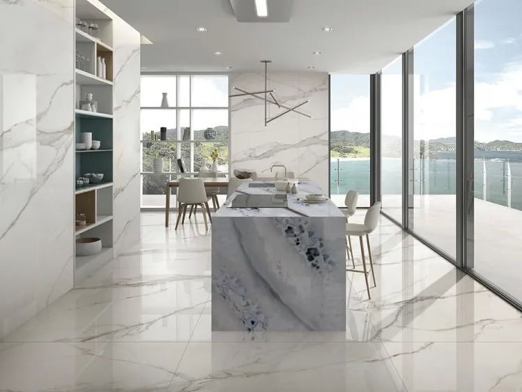 Where Can You Use Calacatta Thin Slab Porcelain in Your Home?