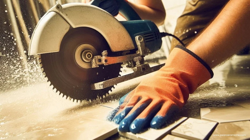 Tile Cutting Without Chipping