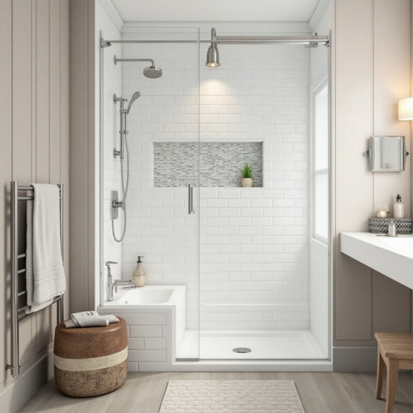 Luxury Shower Wall Design