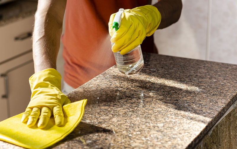 How To Clean Kitchen Marble Slab?