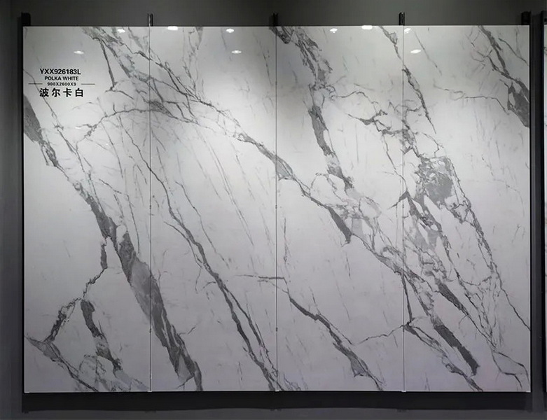 White Marble Big Size Sintered Stone Slab