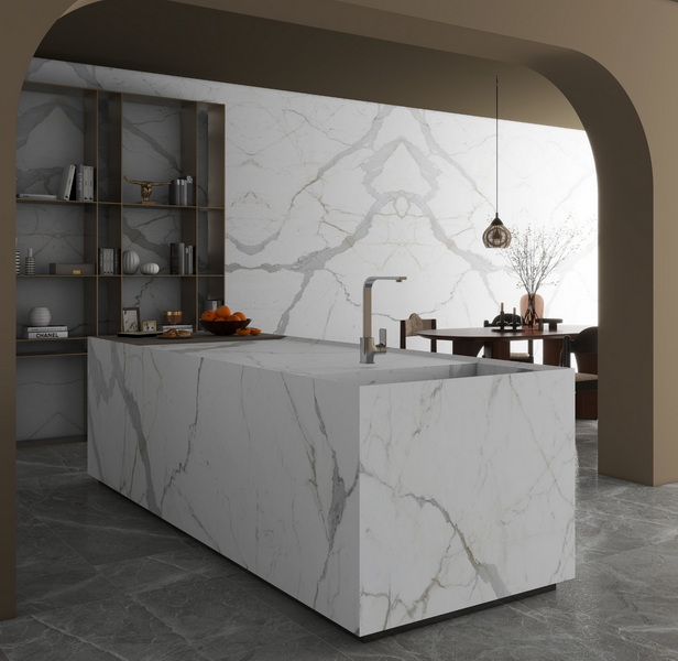 artificial sintered stone slabs
