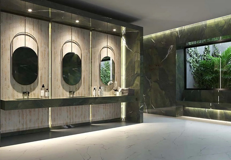 Porcelain Slab Shower