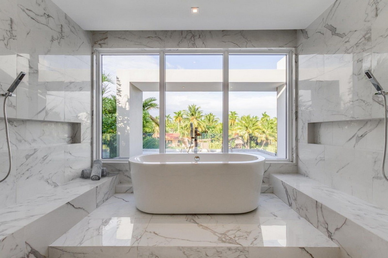marble bathroom ideas- anet patterson