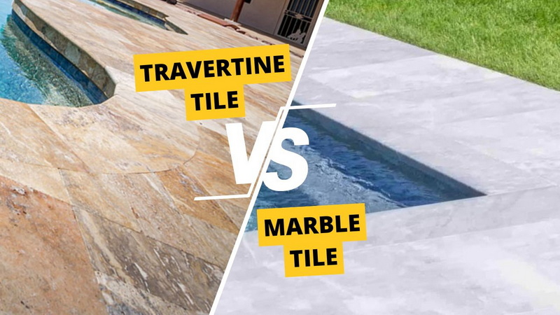 Travertine vs Marble Tile