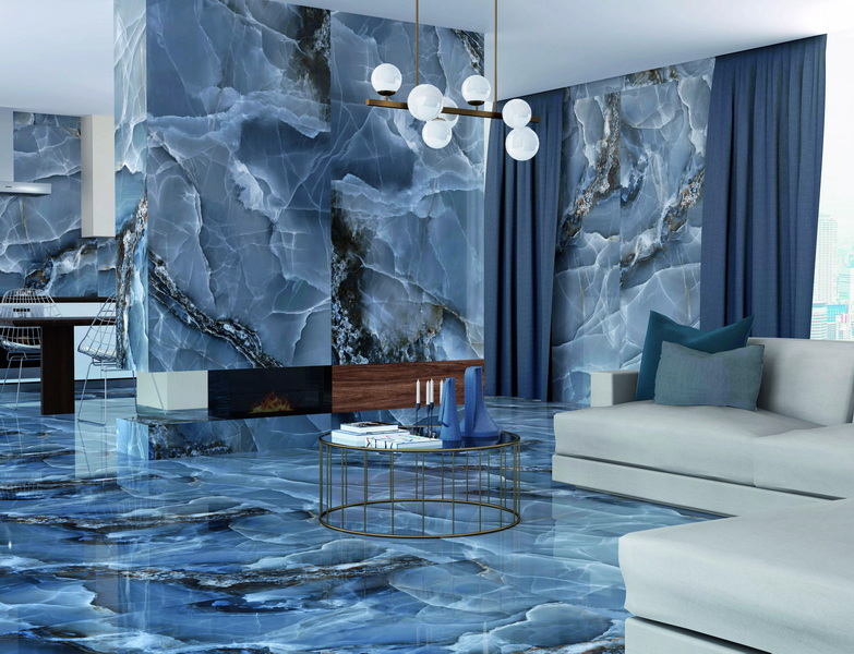 What Sizes Do Blue Porcelain Slabs Come In?
