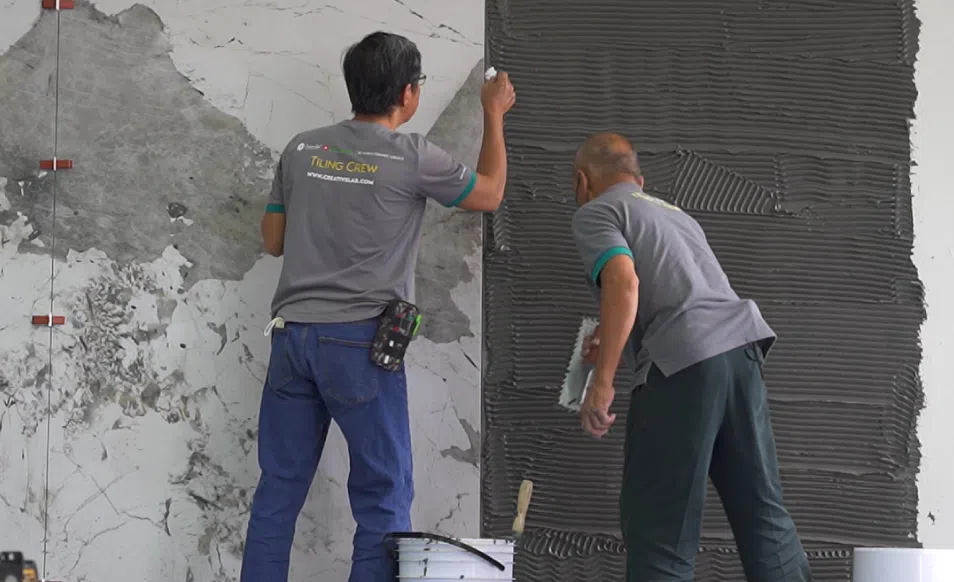 Porcelain Sheet Walls