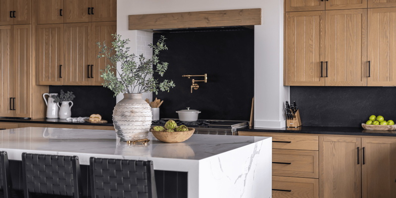 Black Marble Porcelain Slab Mixed Colors